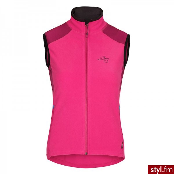 zajo KAMIZELKA COMO LADY VEST FUCHSIA - Kamizelki Okrycia Moda
