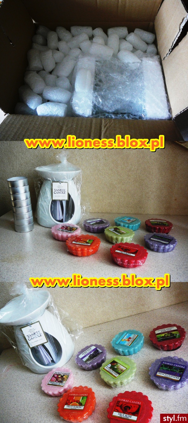 Informacje na temat wosków i kominka Yankee Candle znajdziecie w FILMIKU: https://www.youtube.com/watch?v=LZLym2GzURc jak i w NOTCE NA BLOGU: http://lioness.blox.pl/2013/12/Moj-poczatek-przygody-z-woskami-Yankee-Candle.html - Misz-masz