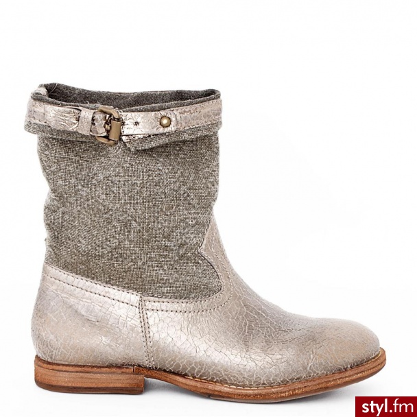 Venezia BOTKI 137205 ORO - Botki Buty Moda