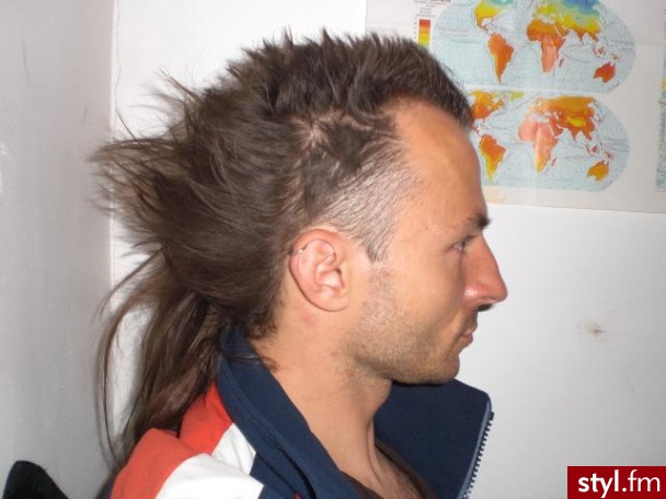 Punk Rock Alternatywne Średnie Fryzury