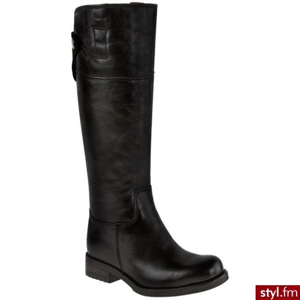 Geox Oficerki D Tosca A D24T9A 00043 C9999 Czarny - Kozaki Buty Moda