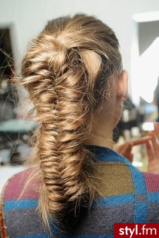 cudowny! < 3 - Blond Warkocze Proste Na co dzień Długie Fryzury