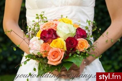 Bukiety ślubne Ślub Moda