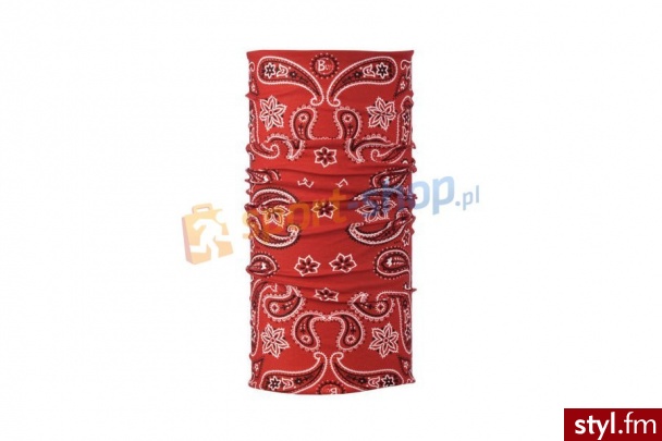 Chusta Wielofunkcyjna Buff Original Cashmere (Czerwona) / - Nakrycia głowy Dodatki Moda