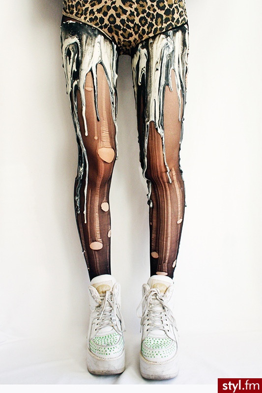 Melting Tights - topniejące rajstopy - Rajstopy Bielizna Moda