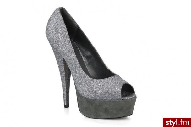 Carvela CZÓŁENKA APRIL BY CARVELA (Srebrny) - Czółenka Buty Moda