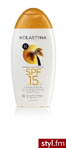 Kolastyna Opalanie Wodoodporna Emulsja do opalania SPF15 250 ml - Emu Buty Moda