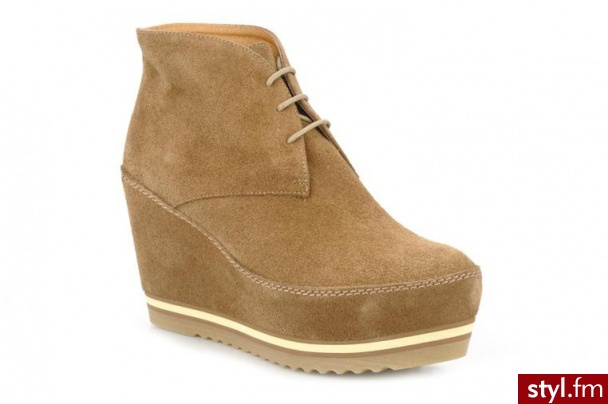 Georgia Rose PÓŁBUTY I BOTKI VIANA BY GEORGIA ROSE (Brązowy) - Botki Buty Moda