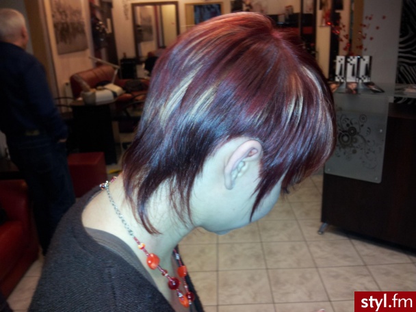 Zapraszam na www.facebook.com/HairByStaszewski - Kolorowe Rozpuszczone Proste Na co dzień Średnie Fryzury