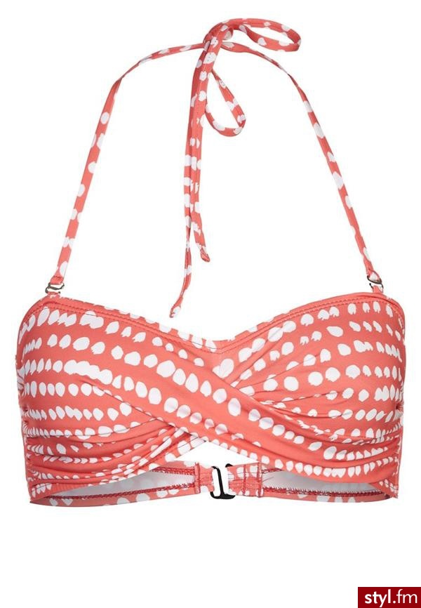 Beach Panties HERMOSA Góra od bikini pomarańczowy - Na plażę Bielizna Moda