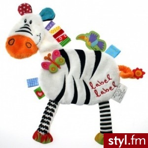 Label Label Przytulanka Z Metkami Friends Zebra - Dziecko