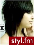 EMO Alternatywne Średnie Fryzury