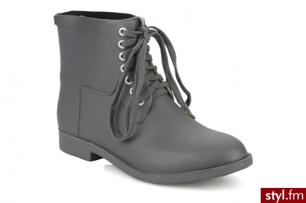 Tatoosh PÓŁBUTY I BOTKI CLYDE BY TATOOSH (Szary) - Botki Buty Moda