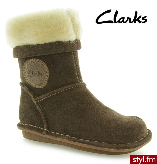 KOzACzKI CLARKS SNUGGLEFUN INFANT - Kozaki Buty Moda