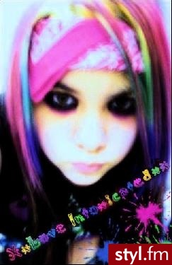 EMO Alternatywne Średnie Fryzury
