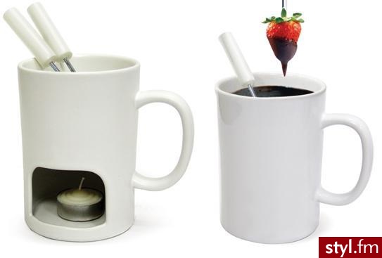 Founde dla dwojga w ceramicznym kubku - 24$ - Gadżety Inne Moda