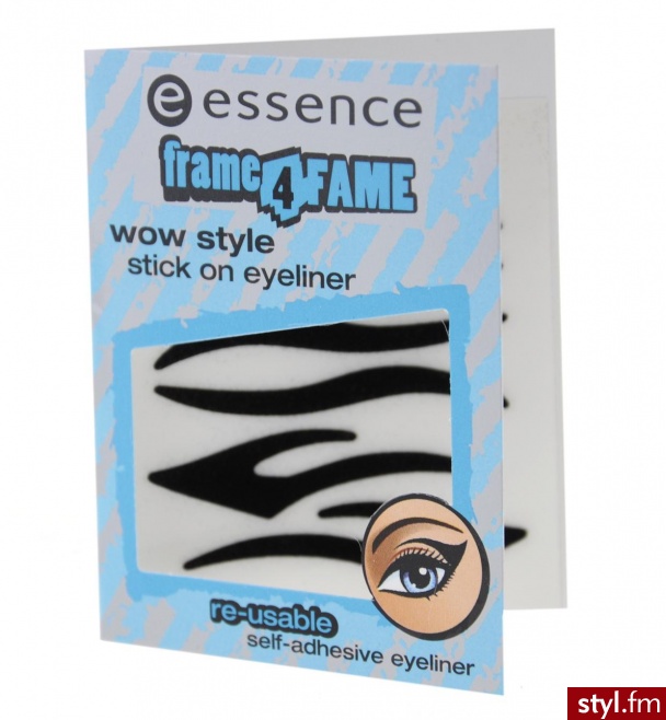 Essence Frame 4 Fame Stick on eyeliner Naklejki na powieki imitujące eyeliner 73905 - Dzienne Makijaże