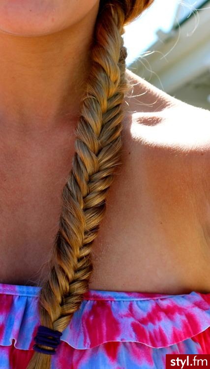 Blond Rozpuszczone Proste Na co dzień Długie Fryzury