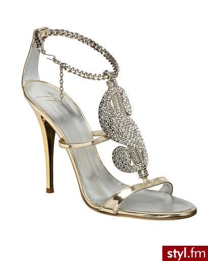 Giuseppe Zanotti 995$ z kryształkami Swarovskiego - Pozostałe Buty Moda
