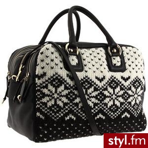D&G - DB1231 E4398- 8b939 (Black/White) - Bags and Luggage - Polyvore. Pobrano ze strony: http://www.polyvore.com/db1231_e4398_8b939_black_white/thing?id=24479128 - Pozostałe Torebki Moda