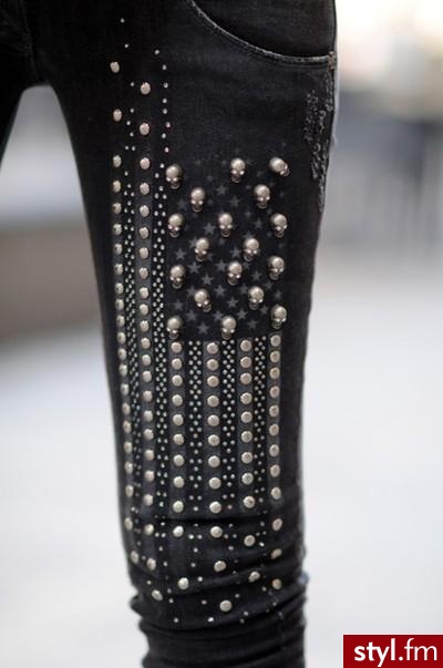 Jeansy Spodnie Moda