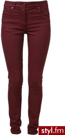 MAISON MARTIN MARGIELA Stretch cotton skinny jeans - Materiałowe Spodnie Moda