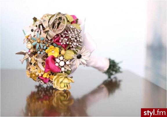 Bukiety ślubne Ślub Moda