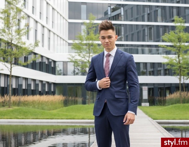 Stroje męskie Ślub Moda