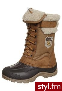 STUPS Śniegowce brązowy (Jane1) - Pozostałe Buty Moda