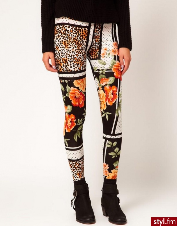 Leginsy Spodnie Moda