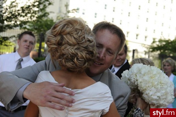 Blond Rozpuszczone Proste Wieczorowe Długie Fryzury