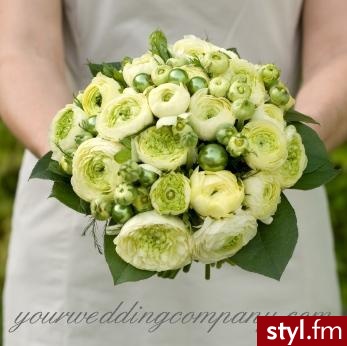 Bukiety ślubne Ślub Moda