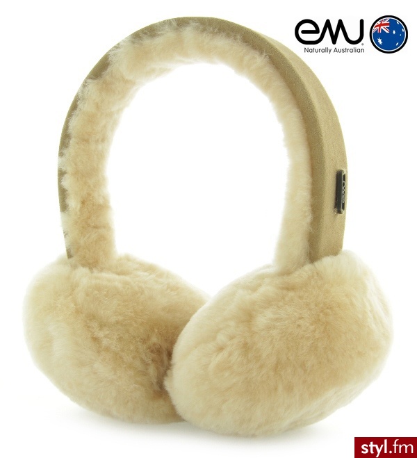 Emu W9403 ANGAHOOK EAR MUFFS-CHESTNUT 12431 - Emu Buty Moda