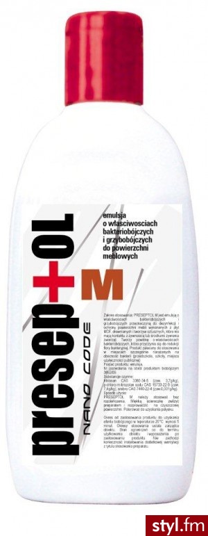 PRESEPTOL M - emulsja dezynfekcyjna do mebli 0,3l - Emu Buty Moda