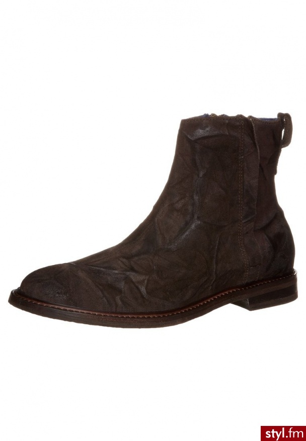 Skechers BELHAN Botki brązowy - Botki Buty Moda