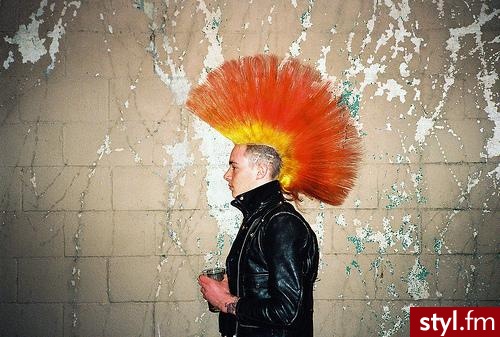 Punk Rock Alternatywne Średnie Fryzury