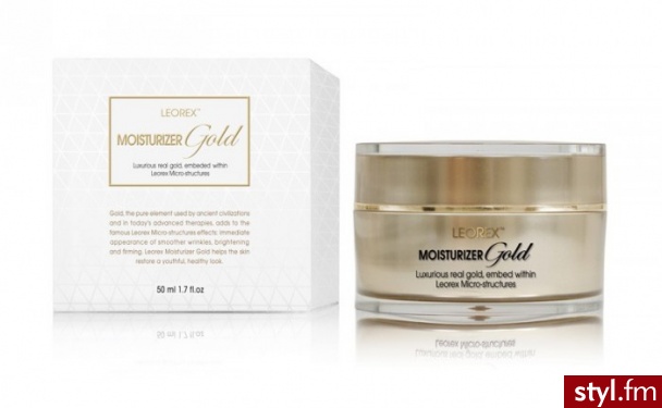 LEOREX Up-Lifting Moisturize Gold Krem nawilżająco-liftingujący ze złotem - Emu Buty Moda