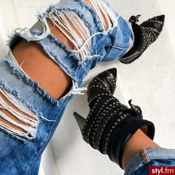 Jeansy Spodnie Moda