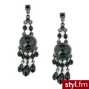 Amazon.com: Black Beauties Ornate Long Chandelier Earrings: Jewelry. Pobrano ze strony: http://www.amazon.com/Black-Beauties-Ornate-Chandelier-Earrings/dp/B00180GBI6%3FSubscriptionId%3D1MQJCQXEVKVW34M2GZ82%26tag%3Dutvee-20%26linkCode%3Dxm2%26camp%3D2025%2 - Pozostałe Dodatki Moda