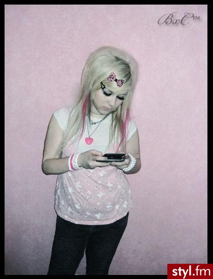 EMO Alternatywne Średnie Fryzury