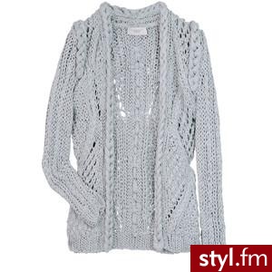 Handmade cable-knit cardigan - Polyvore. Pobrano ze strony: http://www.polyvore.com/handmade_cable-knit_cardigan/thing?id=16824595 - Pozostałe Ciuchy Moda