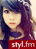 EMO Alternatywne Średnie Fryzury