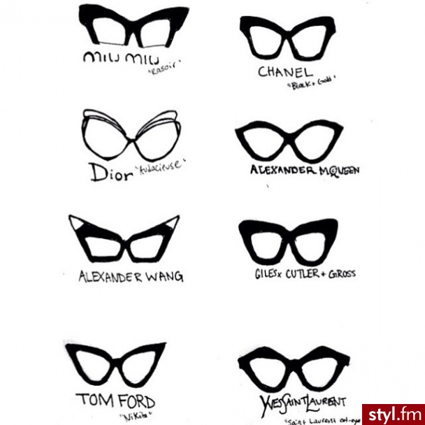 Okulary Dodatki Moda