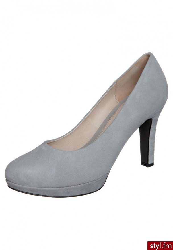 Pier One Szpilki szary - Szpilki Buty Moda