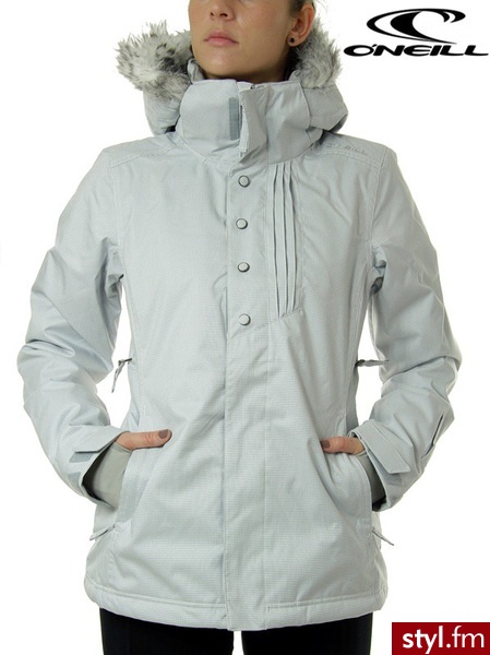 O'neill KURTKA PWES SERAPHINE JACKET VAPOROUS WHITE - Kurtki Okrycia Moda