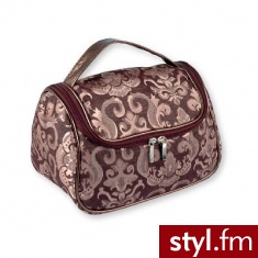 Top Choice Jacquard kosmetyczka damska 83778 - Kosmetyki