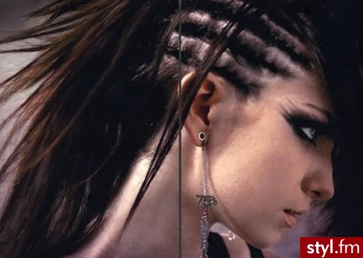 mocne uczesanie dla dziewczyny o mocnym charakterze... - Punk Rock Alternatywne Średnie Fryzury