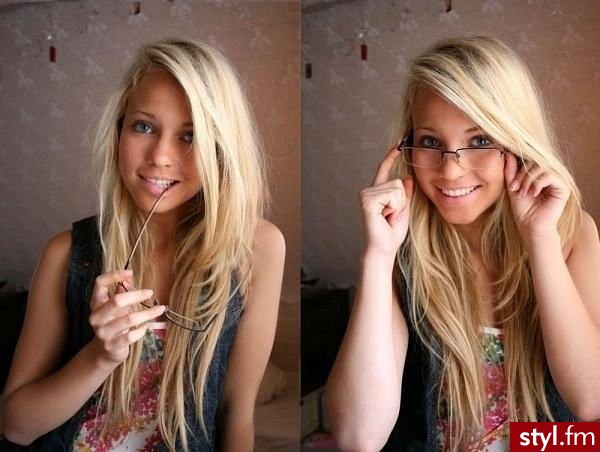 Blond Rozpuszczone Proste Na co dzień Długie Fryzury