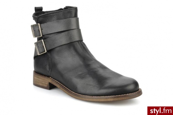 Acebo's PÓŁBUTY I BOTKI NINO BY ACEBO'S (Czarny) - Botki Buty Moda