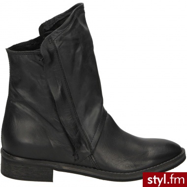 Venezia BOTKI B1969 MAL NER - Botki Buty Moda